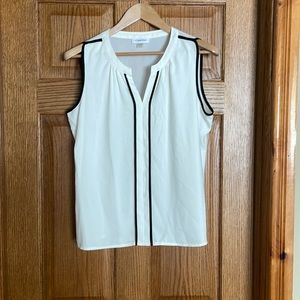 Calvin Klein sleeveless blouse
